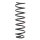 Suspension Spring rear axle coil spring Ø 119 mm KYB for SAAB 9-5