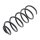 Suspension Spring rear axle coil spring Ø 99 mm KYB for e.g. SMART CITY-COUPE