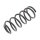 Suspension Spring rear axle coil spring Ø 102 mm KYB suitable for MINI