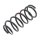 Suspension Spring rear axle coil spring Ø 112 mm KYB for KIA PICANTO