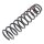 Suspension Spring rear axle coil spring Ø 102 mm KYB for MITSUBISHI LANCER