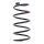 Suspension Spring Rear Axle Ø 146 mm KYB for CHEVROLET NUBIRA and others