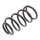 Suspension Spring rear axle coil spring Ø 119 mm KYB for FIAT PUNTO and others