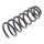 Suspension Spring rear axle coil spring Ø 135 mm KYB for VOLVO XC70