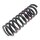 Suspension Spring front axle coil spring Ø 110 mm KYB for MB C-CLASS