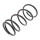 Suspension Spring front axle coil spring Ø 159 mm KYB for TOYOTA CELICA
