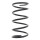 Suspension Spring front axle coil spring Ø 186 mm KYB for HYUNDAI TRAJET