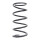 Suspension Spring front axle coil spring Ø 173 mm KYB for NISSAN X-TRAIL