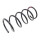 Suspension Spring front axle coil spring Ø 173 mm KYB for NISSAN X-TRAIL