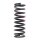 Suspension Spring rear axle coil spring Ø 136 mm KYB for e.g. MB S-CLASS