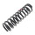 Suspension Spring rear axle coil spring Ø 98 mm KYB for MERCEDES-BENZ 190