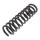 Suspension Spring rear axle coil spring Ø 100 mm KYB for e.g. MB E-CLASS