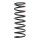 Suspension Spring rear axle coil spring Ø 119 mm KYB for JAGUAR X-TYPE