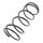 Fahrwerksfeder Hinterachse Schraubenfeder Ø 171 mm KYB für MITSUBISHI PAJERO