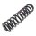 Suspension Spring front axle coil spring Ø 114 mm KYB for JAGUAR XJ