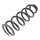 Suspension Spring front axle coil spring Ø 128 mm KYB for LEXUS LS