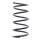 Suspension Spring front axle coil spring Ø 144 mm KYB for RENAULT TWINGO