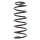 Suspension Spring front axle coil spring Ø 139 mm KYB for e.g. VW GOLF