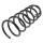 Suspension Spring front axle coil spring Ø 139 mm KYB for e.g. VW GOLF