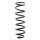Suspension Spring front axle coil spring Ø 124 mm KYB for LEXUS LS