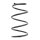 Suspension Spring front axle Ø 165 mm KYB for TOYOTA COROLLA and others