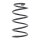 Suspension Spring front axle coil spring Ø 165 mm KYB for KIA RIO and others