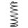 Suspension Spring Front Axle Ø 140 mm KYB for DAEWOO NUBIRA and others
