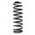 Suspension Spring rear axle coil spring Ø 122 mm KYB for VOLVO 740 and others