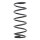 Suspension Spring rear axle coil spring Ø 110 mm KYB for DAEWOO TICO