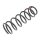 Suspension Spring rear axle coil spring Ø 105 mm KYB for TOYOTA COROLLA