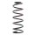 Suspension Spring rear axle coil spring Ø 122 mm KYB for KIA RIO and others