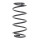 Suspension Spring front axle coil spring Ø 141 mm KYB for e.g. OPEL ASTRA