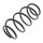 Suspension Spring front axle coil spring Ø 142 mm KYB for OPEL ZAFIRA