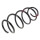 Suspension Spring front axle coil spring Ø 146 mm KYB for e.g. VW GOLF