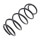 Suspension Spring front axle coil spring Ø 142 mm KYB for e.g. OPEL ZAFIRA