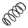Suspension Spring front axle coil spring Ø 139 mm KYB for e.g. OPEL ASTRA