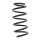 Suspension Spring front axle coil spring Ø 132 mm KYB for OPEL MERIVA