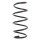 Suspension Spring front axle coil spring Ø 155 mm KYB for e.g. RENAULT GRAND