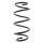 Suspension Spring front axle coil spring Ø 176 mm KYB for RENAULT ESPACE
