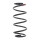 Suspension Spring front axle coil spring Ø 141 mm KYB for e.g. OPEL ASTRA