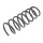 Suspension Spring front axle coil spring Ø 139 mm KYB for e.g. SAAB 9-3
