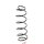 Suspension Spring front axle Ø 102 mm KYB for SMART FORTWO and others