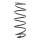 Suspension Spring front axle coil spring Ø 103 mm KYB for e.g. SMART CITY-COUPE