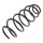 Fahrwerksfeder Vorderachse Schraubenfeder Ø 158 mm KYB für u.a. VOLVO S80