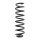 Suspension Spring front axle coil spring Ø 128 mm KYB for e.g. MB R-CLASS