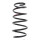 Suspension Spring front axle coil spring Ø 148 mm KYB for OPEL ASTRA