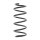Suspension Spring front axle coil spring Ø 130 mm KYB for OPEL COMBO