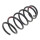 Suspension Spring front axle coil spring Ø 139 mm KYB for OPEL ASTRA
