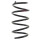 Suspension Spring front axle coil spring Ø 143 mm KYB for e.g. AUDI A3