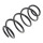 Suspension Spring front axle coil spring Ø 147 mm KYB for e.g. VW TOURAN